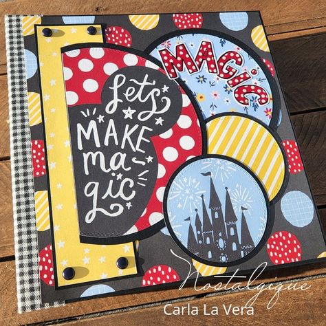 Disney Mini Album, Scrapbook Disney, Album Tutorial, Disney Scrapbooking Layouts, Disney Scrapbook Pages, Mini Album Tutorial, Memory Album, Disney Books, Say Cheese