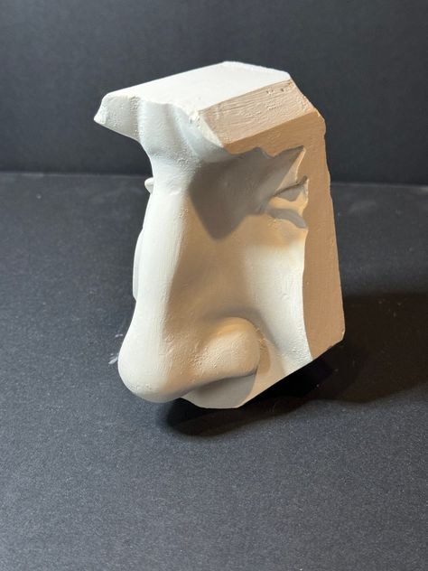 Half Size Nose of David Cast, Art Practice Decor, Hand Sculpted Realism, Artist Gift https://fromthemold.com/products/half-size-nose-of-david-cast-art-practice-decor-hand-sculpted-realism-artist-gift From the Mold #Bestseller Nose Sculpture, Realism Artists, Anatomy Sculpture, Mechanical Engineering Design, Cast Art, Plaster Cast, Handmade Sculpture, Artist Gifts, Artist Life