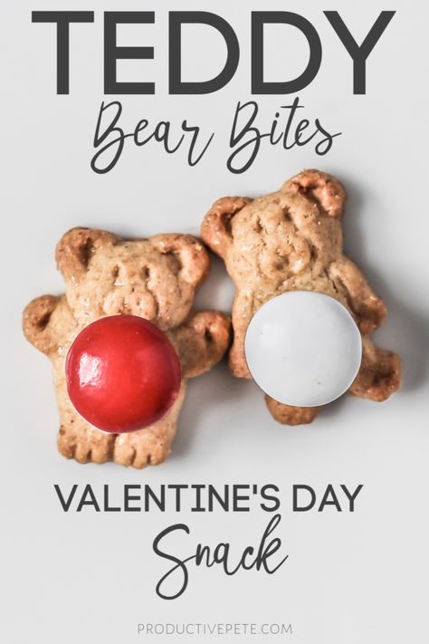 These easy to make Chocolate Teddy Bear Bites are the perfect snack size Valentine's Day Treat. Make them for classroom parties or for an easy dessert at home. #valentinesday #snacks #treats #valentinesdaysnack #valentinesdaytreats #chocolate #cookies Cooking Activity For Kids, Treats For Classroom, Chocolate Teddy Bear, Unique Ice Cream Flavors, Cookie Icing Recipe, Valentine's Day Treats, Cookie Bites, Teddy Bear Cookies, Unique Snacks