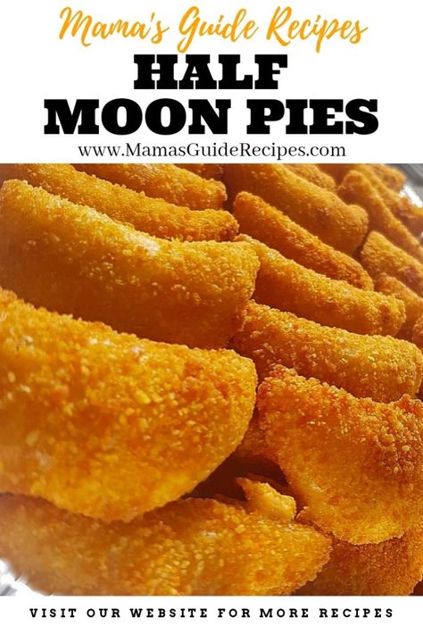 Filipino Native Food - Mama's Guide Recipes Halfmoon Recipe, Ramadan Savouries, Malay Recipes, Mauritian Food, Cape Malay, Pizza Roll Recipe, Japanese Dessert Recipes, Moon Pies, Savoury Snacks