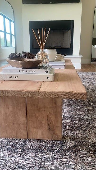 Coffee Table Custom, Wood Block Coffee Table Living Rooms, Diy Driftwood Coffee Table, 2 X 4 Coffee Table Diy, Coffee Table With Seats Underneath, Diy Wooden Coffee Table Rustic, Narrow Wood Coffee Table, 60” Coffee Table, Diy Oversized Coffee Table