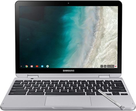 Amazon.com: Samsung Chromebook Plus V2, 2-in-1, 4GB RAM, 32GB eMMC, 13MP Camera, Chrome OS, 12.2", 16:10 Aspect Ratio, Light Titan (XE520QAB-K01US): Computers & Accessories Samsung Chromebook, Rotating Display, Samsung Laptop, Laptop Deals, Cracked Screen, Laptop Cheap, Intel Processors, Led Backlight, Flash Memory