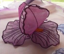 Enchanting Designs Silk Ribbon Embroidery Tutorial, Silk Ribbon Embroidery Patterns, Ribbon Embroidery Kit, Heart Cushion, Ribbon Embroidery Tutorial, Learn Embroidery, Silk Ribbon Embroidery, Iris Flowers, Embroidery Needles