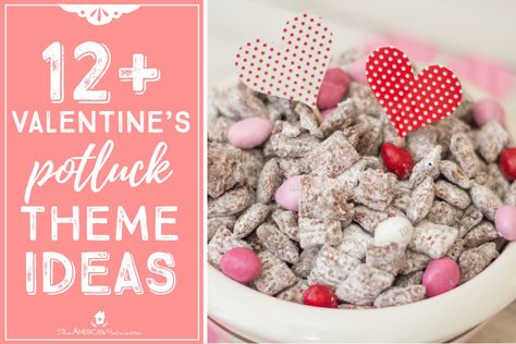 Fun Valentine's Potluck Theme Ideas + free potluck printables! February Potluck Theme, Valentines Day Potluck Ideas, Valentines Day Potluck Ideas For Work, Valentines Luncheon Ideas, Valentine Potluck Ideas, Valentine’s Day Luncheon, Valentine’s Day Potluck Ideas, Valentine Potluck, Fun Potluck Themes