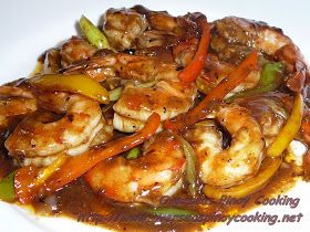 Black Bean Sauce Recipe, Chinese Seafood, Bean Sauce, Prawn Recipes, Black Bean Sauce, Shellfish Recipes, Cooking Seafood, Seafood Dishes, Black Bean