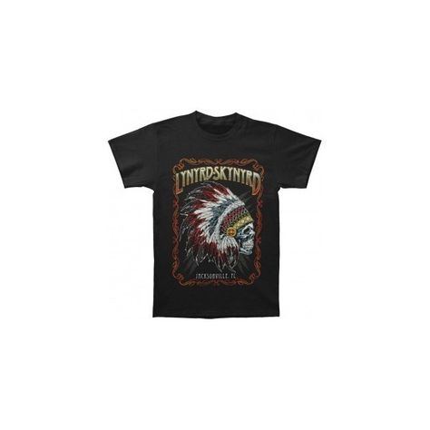 LYNYRD SKYNYRD Indian Skeleton T-shirt ($20) ❤ liked on Polyvore featuring tops, t-shirts, indian t shirt, skull t shirt, vintage tops, distressed t shirt and ripped tee Lynyrd Skynyrd Shirt, Skeleton T Shirt, Indian Headdress, Lynyrd Skynyrd, Skull Logo, Skeleton Shirt, Men Summer, Band Shirts, Summer Tshirts