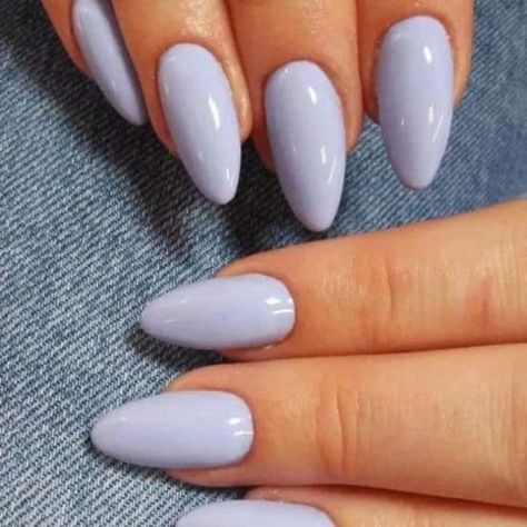 Vsco Nails, Baby Blue Acrylic Nails, Periwinkle Nails, Pastel Nails Designs, Purple Acrylic Nails, Baby Blue Nails, Light Pink Nails, Blue Acrylic Nails, Simple Acrylic Nails