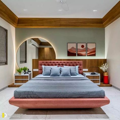 New Style Bedroom Design Ideas - Engineering Discoveries Indian Bedroom Design, Bed Back Design, Unique Bedroom Design, Amazing Bedroom Designs, Bedroom Interior Design Luxury, Modern Bedroom Interior, Bed Design Modern, Bad Inspiration, Bedroom Decor Design