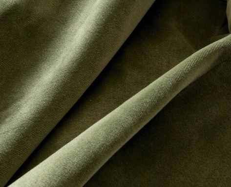 Olive Green Curtains, Olive Green Fabric, Curtains Pictures, Olive Green Velvet, Green Luxury, Velvet Drapes, Custom Made Curtains, Green Curtains, Green Texture