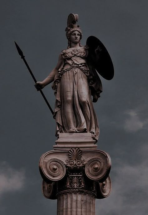 Statues Of Greek Gods, Athena Statue Aesthetic, Roman Sculpture Aesthetic, Greek History Aesthetic, Greek Gods Sculpture, Greco Roman Aesthetic, Greek God Statues Aesthetic, Greek Gods Statues, Greek God Statues