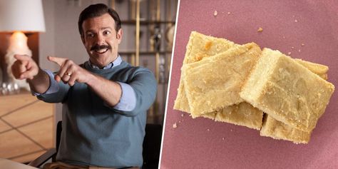 We tried the official 'Ted Lasso' biscuit recipe and it's a buttery delight Ted Lasso Biscuits, Dessert Book, Buttery Shortbread Cookies, Ted Lasso, Shortbread Recipes, Slices Recipes, Eat Pray, Monkey Bread, Cookie Exchange