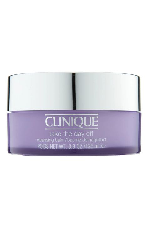 Clinique Take the Day Off™ Cleansing Balm Makeup Remover | Nordstrom Clinique Cleansing Balm, Makeup Remover Balm, Clinique Take The Day Off, Iconic Makeup, Best Facial Cleanser, Favorite Makeup, Linoleic Acid, Sls Free Products, Unclog Pores