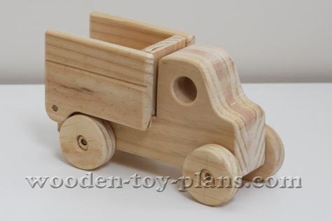 Wooden Truck Plans, Diy Wooden Toys Plans, Stuffed Animal Ideas, Wood Toys Diy, Make A Stuffed Animal, Wooden Toys Diy, Wooden Toys Design, Wooden Toy Trucks, Wooden Toy Cars