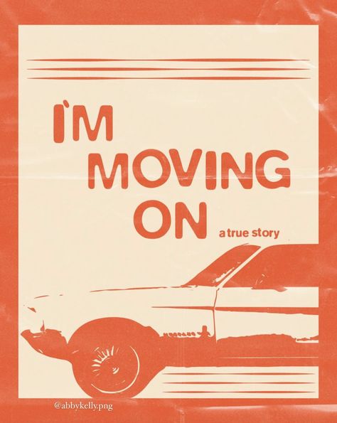 graphic design inspo, im moving on car poster Car Poster Design, Moving Poster, Im Moving On, We're Moving, Car Poster, Poster Illustration, Graphic Design Inspo, Car Posters, July 28