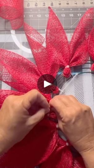 1K views · 1.6K reactions | DIY Poinsettia Wreath❤️🎄#holliehobbies #diywreath #craftlove #wreathmaking #craftlover #poinsettia #poinsettias #christmaswreath | Hollie Hobbies Poinsettia Wreath Diy, Poinsettia Wreath Tutorial, Deco Mesh Wreaths Tutorials, Poinsettia Wreath, Mesh Wreath Tutorial, Craft Lovers, Wreath Tutorial, Hobbies, Deco Mesh Wreaths