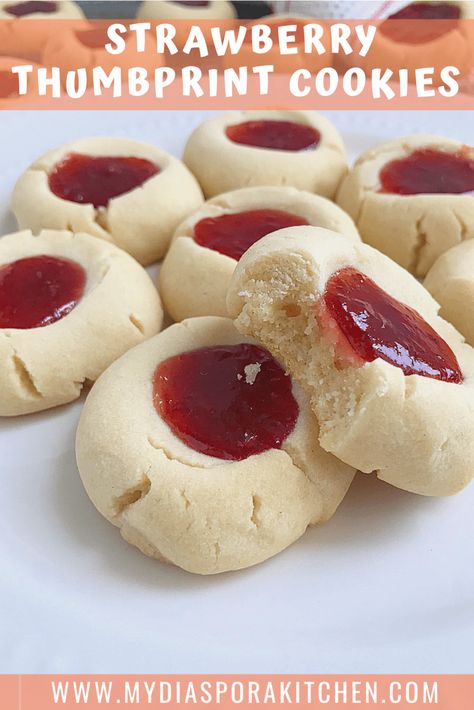 Strawberry Thumbprint Cookies, Best Thumbprint Cookies, Cookies Thumbprint, Puppy Chow Chex Mix Recipe, Chex Mix Puppy Chow, Healthy Peanut Butter Cookies, Jam Thumbprint Cookies, Thumbprint Cookies Recipe, Easy Peanut Butter Cookies