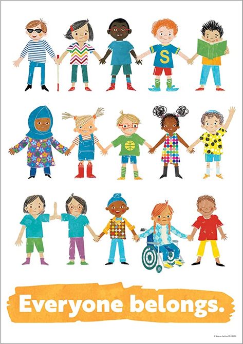 Multicultural Classroom, Diversity In The Classroom, Diversity Poster, Inclusive Classroom, Harmony Day, Library Posters, Carson Dellosa, Inclusive Education, Social Studies Worksheets