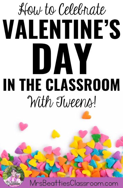 Celebrating Valentine's Day with older students in the classroom is fun with the right activities! Check out this round-up of Valentine's Day activities for tweens! Upper Elementary Valentine Crafts, Elementary Valentines Party, Valentines Middle School, Valentines Writing Activities, Elementary Valentines, Valentines Writing, Classroom Valentines Party, Valentines Class Party, Valentine's Day Party Games