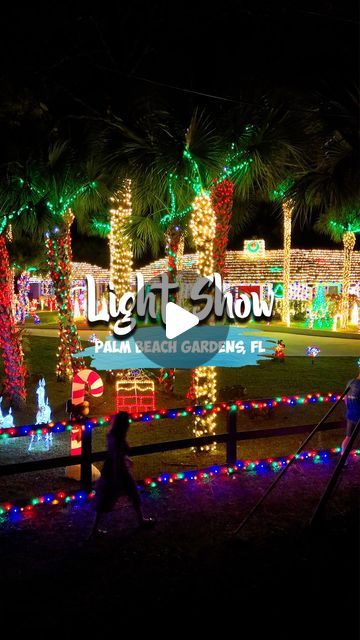 Florida Foodie / Things To Do on Instagram: "Christmas Light Show
.
📍 15944 84th Ave N, Palm Beach Gardens, FL 33418
🗓️ November 28th 2024 - December 31st 2024
⏰ 6pm - 9pm (weather permitting)
Light Shows - 6:30, 7:30 and 8:30pm
.
This Christmas Light Show Is one of the most impressive. The lights are sync’d to 50 Holiday favorites songs and popular music. Theres visits from Santa and Grinch appearances on select dates (TBA). They also have snowfall experiences for the kids every night! Add this Light Show to your family holiday plans this holiday season!
.
Get our 2024 Holiday Guide today! Don’t miss out on all the holiday festivities and beautiful light displays around town. We have over 100 Family Friends Holiday Activities in our Holiday Guide with over 70 of them being completely fr Palm Tree Lights, Christmas Light Show, Friends Holiday, Xmas Lights, Holiday Guide, Tree Lights, Palm Beach Gardens, Beach Gardens, Instagram Christmas