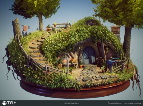 Diy Hobbit House, Weird Houses, Post Editing, Interesting Houses, Casa Hobbit, Hobbit Hole, Hobbit House, The Shire, Bonsai Garden