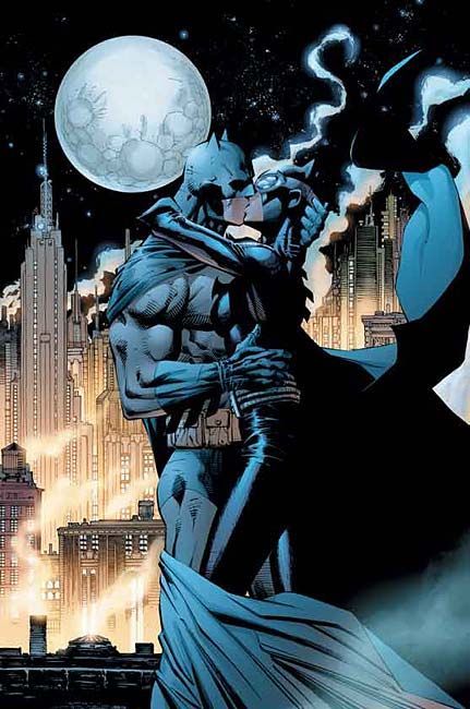 Full moon.  The Bat.  The Cat.  Nobody does it better than Jim Lee. Jim Lee Batman, Art Dc Comics, Jim Lee Art, Catwoman Comic, Batman Hush, Catwoman Cosplay, Batman And Catwoman, Jim Lee, Batman Begins