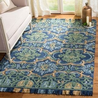 Eclectic Area Rug, Rug Navy, Traditional English, Rug Direct, Navy Rug, Navy Area Rug, Green Area Rugs, Navy Green, Cotton Wool