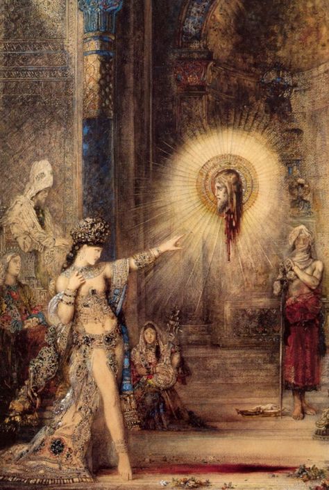 Gustave Moreau, The Apparition, Arte Peculiar, Rennaissance Art, Biblical Art, Ap Art, Historical Art, Ethereal Art, Classical Art