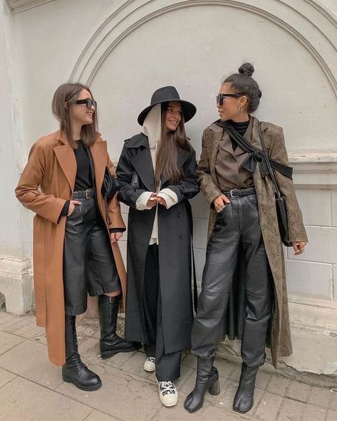 Winter Outfits 2020, Three People, Mode Inspo, 가을 패션, Casual Fall Outfits, Fall Fashion Outfits, Fashion 2020, Mode Inspiration, Winter Fashion Outfits