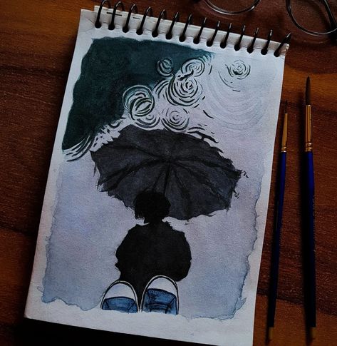 Monsoon🩵 Water color painting🎨 How's it... #artist #instagram #monsoon #rainy #rainyseason #art #painting Artist Instagram, Color Painting, Rainy Season, Art Work, Watercolor Paintings, Art Painting, Water, On Instagram, Color