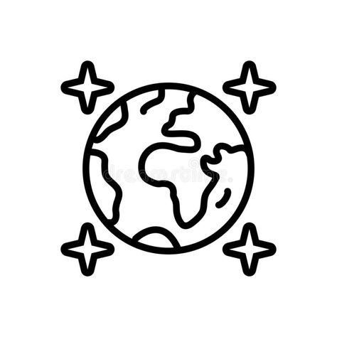 Black line icon for Planet Earth, planet and world. Black line icon for Planet E , #affiliate, #Planet, #Earth, #icon, #Black, #line #ad Planet Earth Drawing Simple, Earth Icon Aesthetic, World Icon Aesthetic, Earth Drawing Simple, Earth Illustration Design, World Drawing Easy, Earth Line Art, Planet Earth Tattoo, Planet Earth Drawing