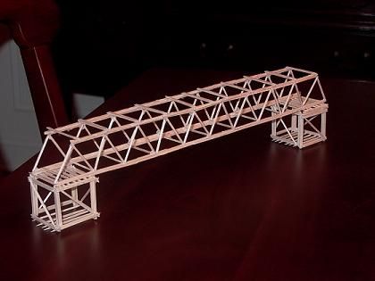 Strongest Toothpick Bridge | How to make a bridges toothpick Toothpick Bridge Project, Toothpick Bridge, Stem Bridges, House Attic, Bridge Project, Bridge Model, Truss Bridge, Woodworking Projects For Kids, Roof Trusses