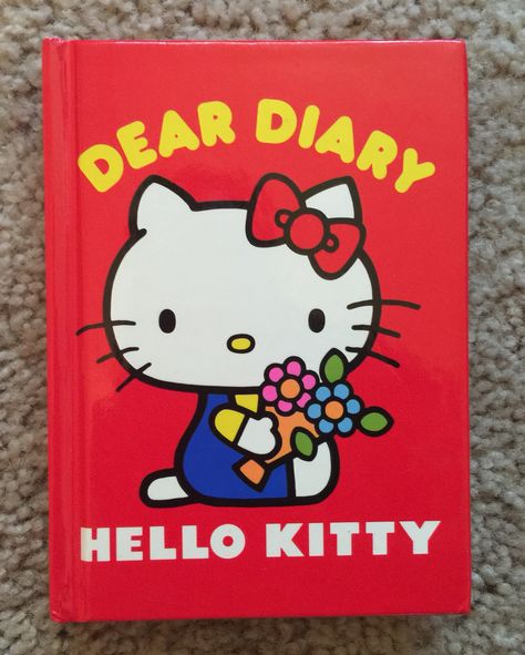 1984 hello kitty diary Hello Kitty Diary, Hello Kitty Book, Nostalgia 70s, Sanrio Vintage, Hello Kitty Purse, Vintage Sanrio, Diary Covers, Hello Kit, Kids Zone