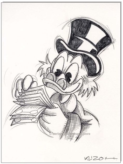 KLAUSEWITZ: ORIGINAL KREIDEZEICHNUNG AUF ZEICHENKARTON :DAGOBERT DUCK /24x32 cm | eBay #disneycharacters KLAUSEWITZ: ORIGINAL KREIDEZEICHNUNG AUF ZEICHENKARTON :DAGOBERT DUCK /24x32 cm | eBay Easy Pencil Drawings, Dagobert Duck, Duck Drawing, Money Tattoo, Disney Art Drawings, Scrooge Mcduck, Pencil Drawings Easy, Disney Sketches, Cartoon Sketches