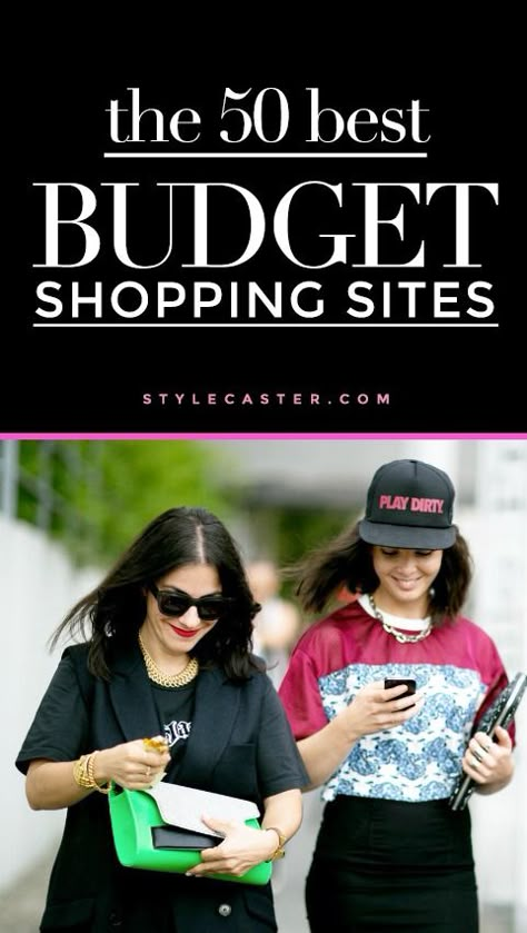 Looking for affordable online shops like Zara? Check out this amazing list: the 50 best shopping sites for the girl on a budget. | StyleCaster Budget Shopping, Nike Shox, Boutique Fashion, Best Budget, Online Shops, Shopping Sites, Looks Style, Shopping Hacks, Online Shopping Sites