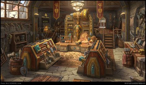 Dwarven City, Fantasy Shop, Fantasy World Map, Fantasy Rooms, Rpg Map, D D Maps, Fantasy City, Fantasy Setting, D&d Dungeons And Dragons