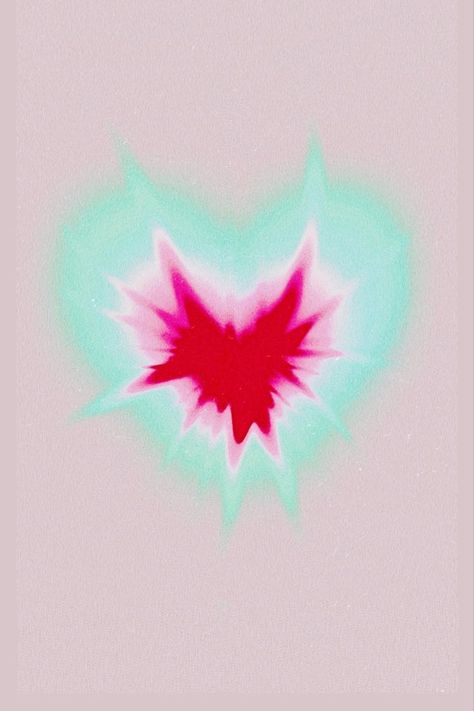 wallpaper by me Cool Screensavers, Heart Explosion, Red Aura, Digital Decorations, Heart Illustration, Heart Red, Aura Colors, Iphone App Design, A Level Art