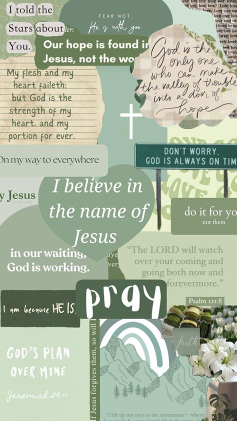 #christian #jesus #green Green God Wallpapers, Green Bible Wallpaper, Green Wallpaper Bible Verse, Green Jesus Wallpaper, Green Aesthetic Christian Wallpaper, Green Christian Wallpaper, Aesthetic Green Bible Verse, College Wallpaper, Bible Quotes Background