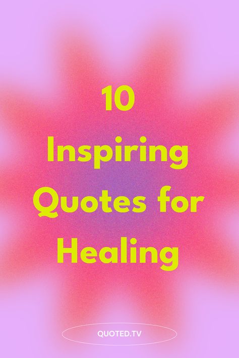 Healing takes time and understanding, and sometimes, we just need the right words to lift our spirits. Check out these 10 inspiring quotes about healing that can offer comfort and motivation during tough times. Whether your healing journey is physical, emotional, or mental, remember these words can provide light yet empower you to heal while respecting your own rhythm. Discover how these powerful insights can help boost your hope and encourage resilience when life gets difficult. Healing Qoute Ideas, Healing Process Quotes, Healing Quotes Positive, Quotes About Healing, Quotes For Healing, Healing Takes Time, Growing Quotes, Contentment Quotes, Healing Quotes Spiritual