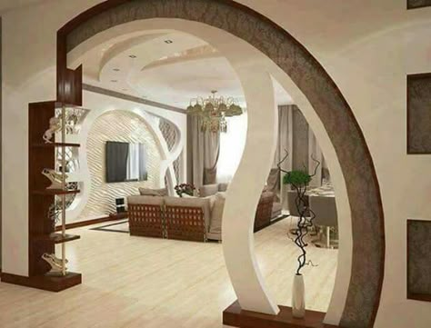 Перегородки Partition Designs, Interior Design Per La Casa, Ceiling Design Bedroom, Living Room Partition Design, Room Partition Designs, Living Room Partition, Partition Design, Room Partition, False Ceiling Design