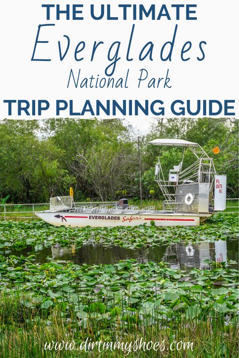 Planning your road trip or family vacation can be a challenge, that's why I created this Ultimate Guide to Everglades National Park! This travel guide includes things to do, planning tips, hikes to beautiful places and more! It will make sure you won't miss a thing! Let's make your trip fun and easy! Places To Travel Bucket Lists, National Park Trip, Florida National Parks, Florida Parks, Florida Travel Guide, Florida Camping, The Everglades, Everglades Florida, Everglades National Park