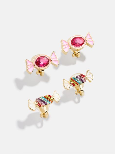 Gold earrings for kids