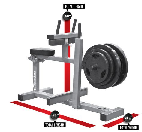 3119 Seated Calf (PL) Dimensions Home Gyms Ideas Garage, Gym Station, Fitness Equipment Storage, Soleus Muscle, Home Gym Machine, Diy Gym Equipment, Gym Equipment Workout, Calf Machine, Home Gym Garage