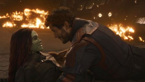 Chris Pratt Zoe Saldana, Star Lord And Gamora, Starmora Aesthetic, Gamora And Peter, Gardens Of The Galaxy, Starlord And Gamora, Kevin Bacon, Peter Quill, Sky Photography Nature