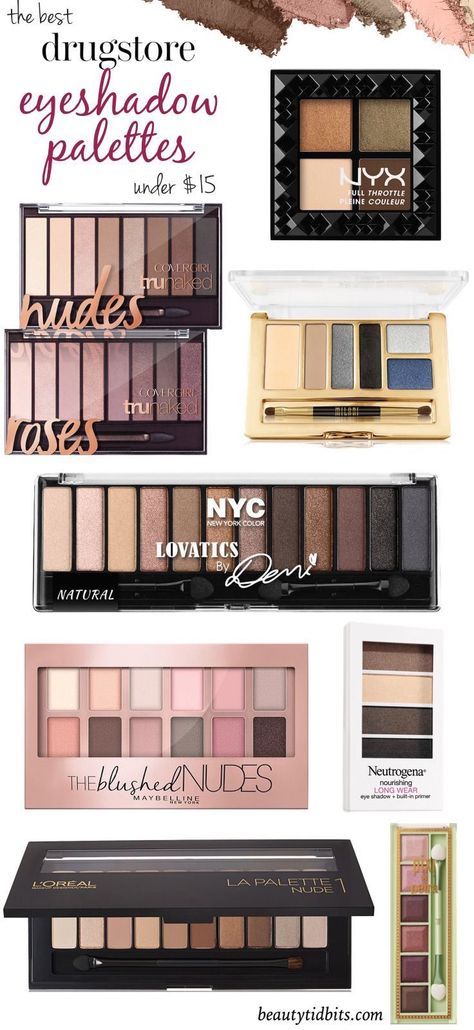 Looking for the best drugstore eyeshadow palette? Here are 8 top-notch drugstore palettes that give you the best bang for your buck! Best Drugstore Eyeshadow Palette, Eyeshadow Palette For Blue Eyes, Must Have Eyeshadow Palettes, Cheap Eyeshadow Palette, Best Drugstore Eyeshadow, Blue Pallet, Drugstore Eyeshadow Palette, Drugstore Eyeshadow, Emma Kate