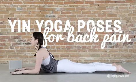 6 Yin Yoga Poses for Back Pain (Video) Yoga Poses For Back Pain, Pain Video, Cow Face Pose, Hip Opening Yoga, Yin Yoga Poses, Yoga Poses For Back, Restorative Yoga Poses, Yoga Tutorial, Yoga For Back Pain