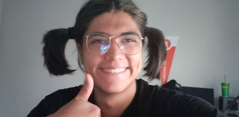 Ight ngl i found it funny kinda meme like to do pigtails but now i kinda dig it any advice on how to do them 4 real my hair ain't that long It Funny, My Hair, Then And Now, Memes, Funny, Hair, Beauty