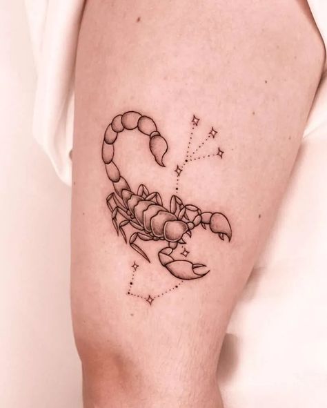 Self Tattoo, Tattoo Dream, Scorpion Tattoos, Scorpio Zodiac Tattoos, Astrology Tattoo, Tattoos Meaning, Saved Tattoo, Scorpio Tattoo, Scorpion Tattoo