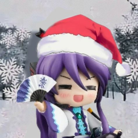 Vocaloid Christmas Pfp, Gakupo Pfp, Gakupo Icon, Vocaloid Christmas, Gakupo Kamui, Purple Man, Christmas Pfp, Really Funny Texts, Christmas Decorations For Kids