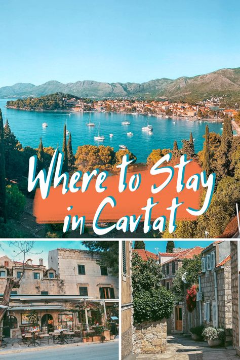 Cavtat Croatia, Around The World In 80 Days, Croatia Travel, Stone Houses, Cool Bars, Dubrovnik, Indoor Pool, Paddle Boarding, Holiday Travel