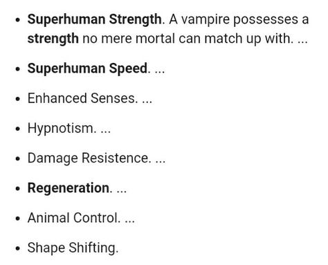 Vampire Powers List, Vampire Types, Vampire Abilities, Vampire Facts, Types Of Vampires, Vampire Powers, Vampire Oc, Vampire Twilight, Improve Writing